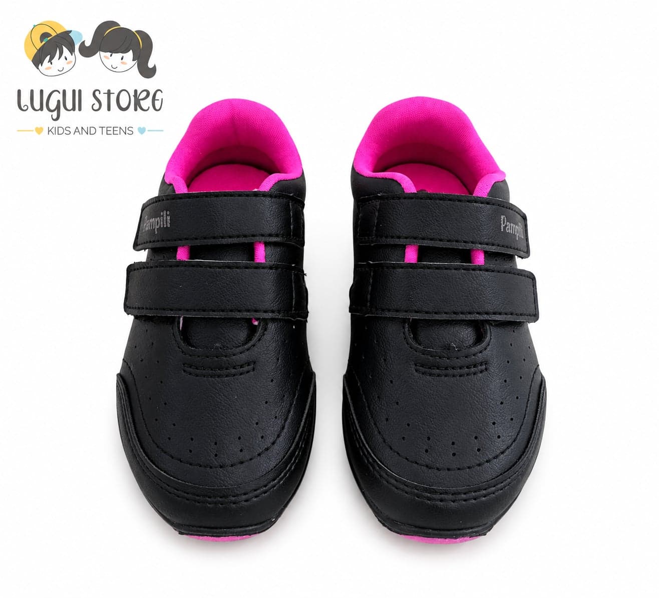 Tênis Volta às Aulas Pampili (Preto/Pink)
