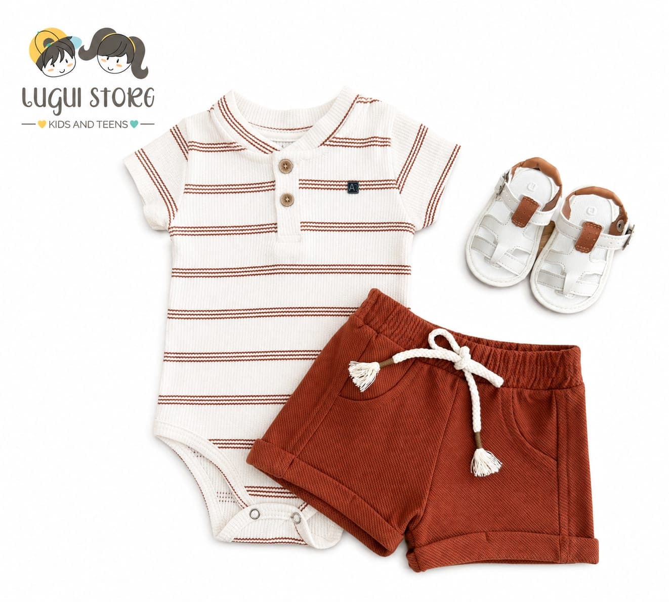 Conjunto Body baby Angerô