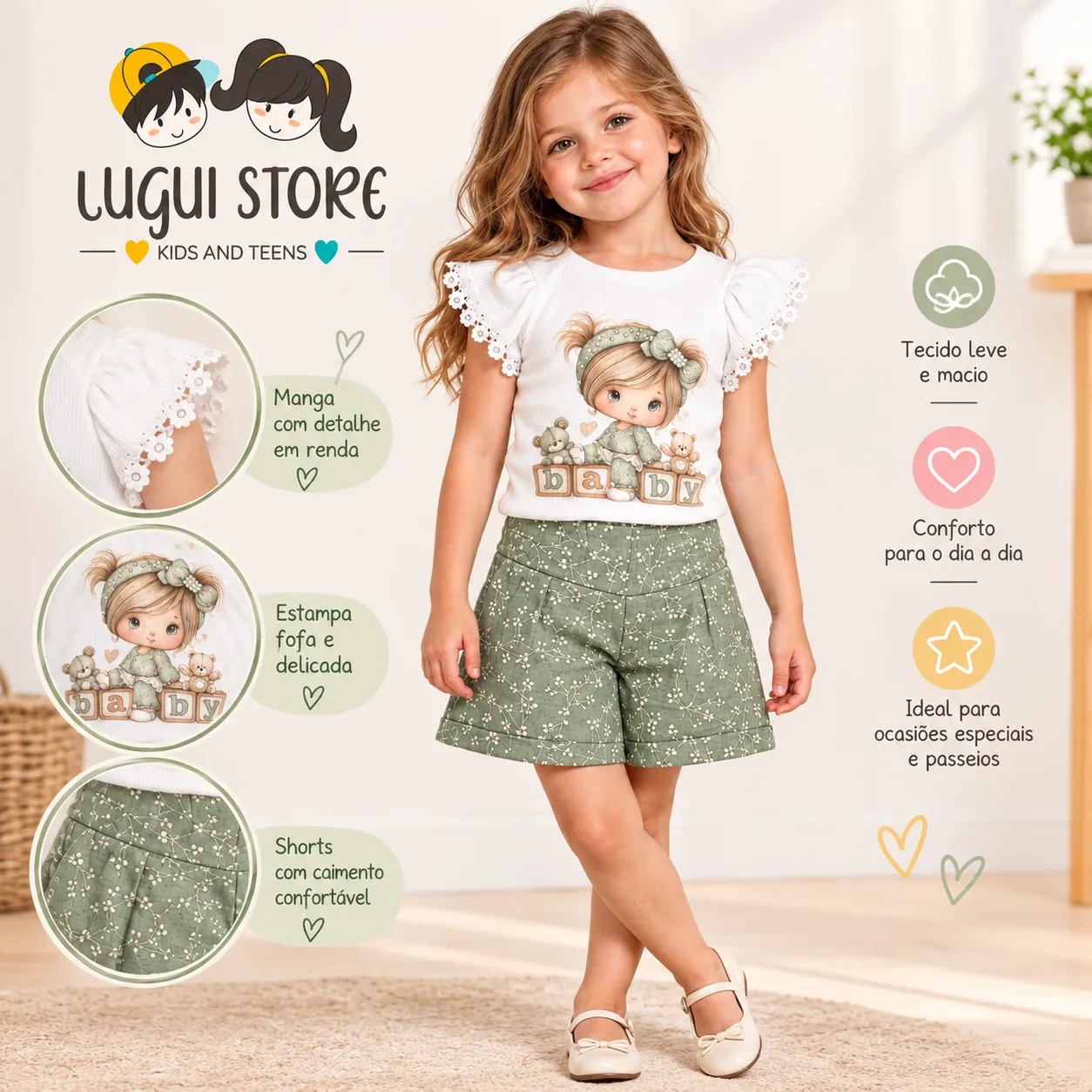 Conjunto Mel Kids